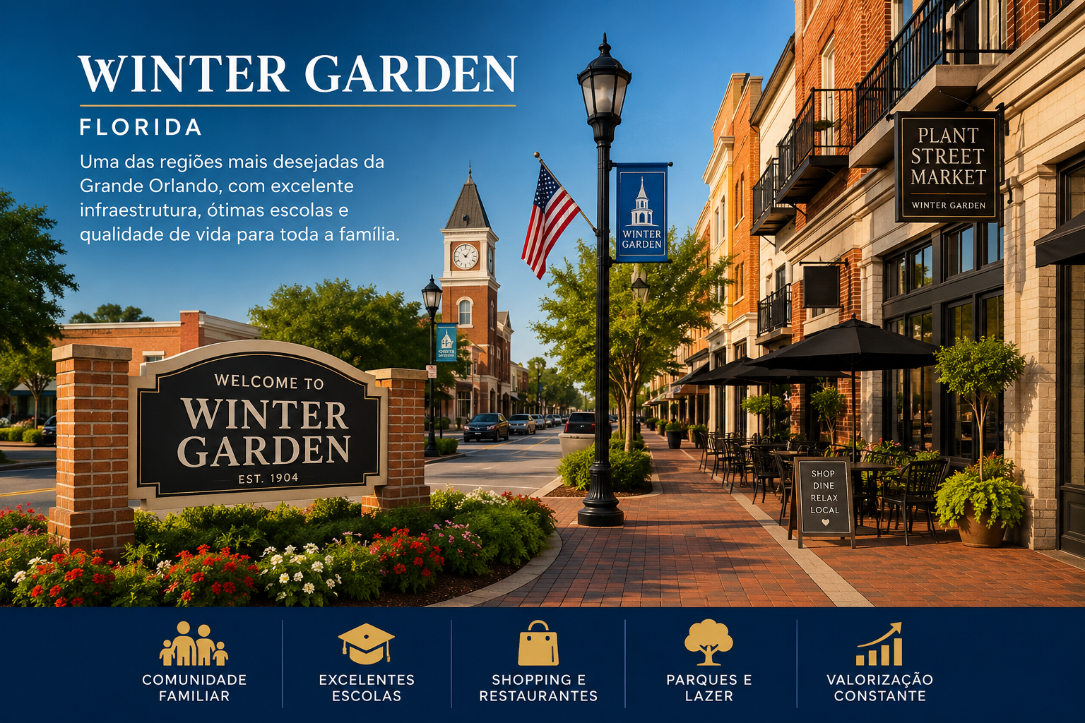 Casas em Orlando para comprar, alugar e investir nos Estados Unidos, Windermere
